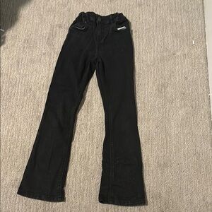Black Flared Pants